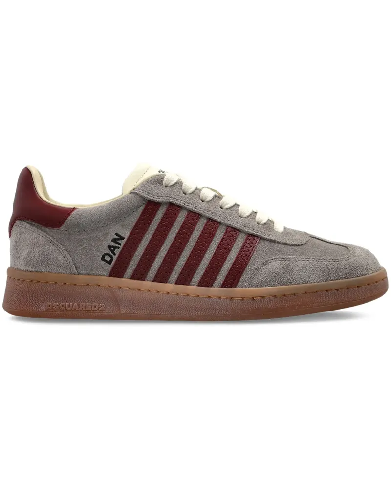 Dsquared2 Boxer Sneakers aus Wildleder - Grau Grau