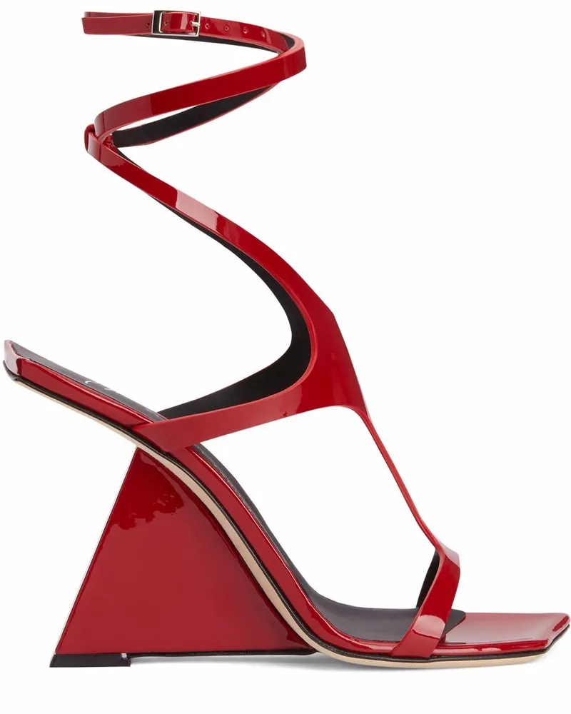 Giuseppe Zanotti Tutankamon Sandalen mit Absatz 105mm - Rot Rot