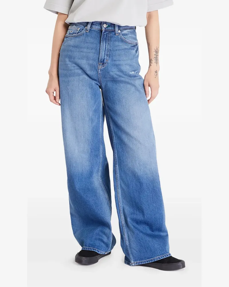 Tommy Hilfiger Claire Wide-Leg-Jeans - Blau Blau