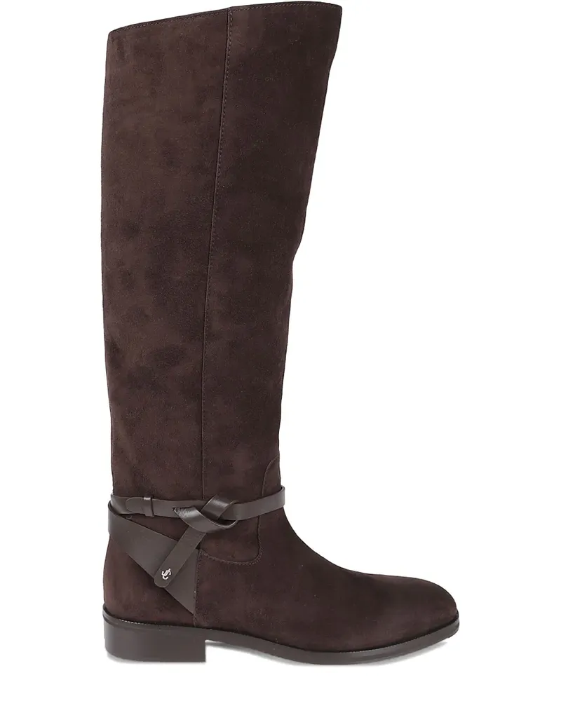 Jimmy Choo Lawton Stiefel mit Slingback-Riemen - Braun Braun