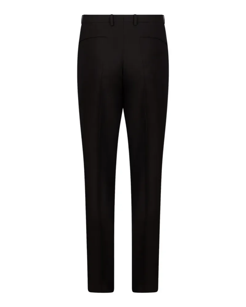 Tagliatore pressed-crease tailored trousers - Braun Braun