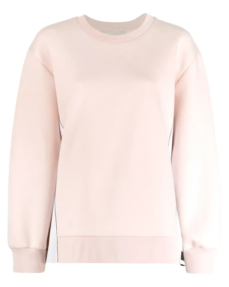 Stella McCartney Sweatshirt mit Logo-Streifen - Rosa Rosa