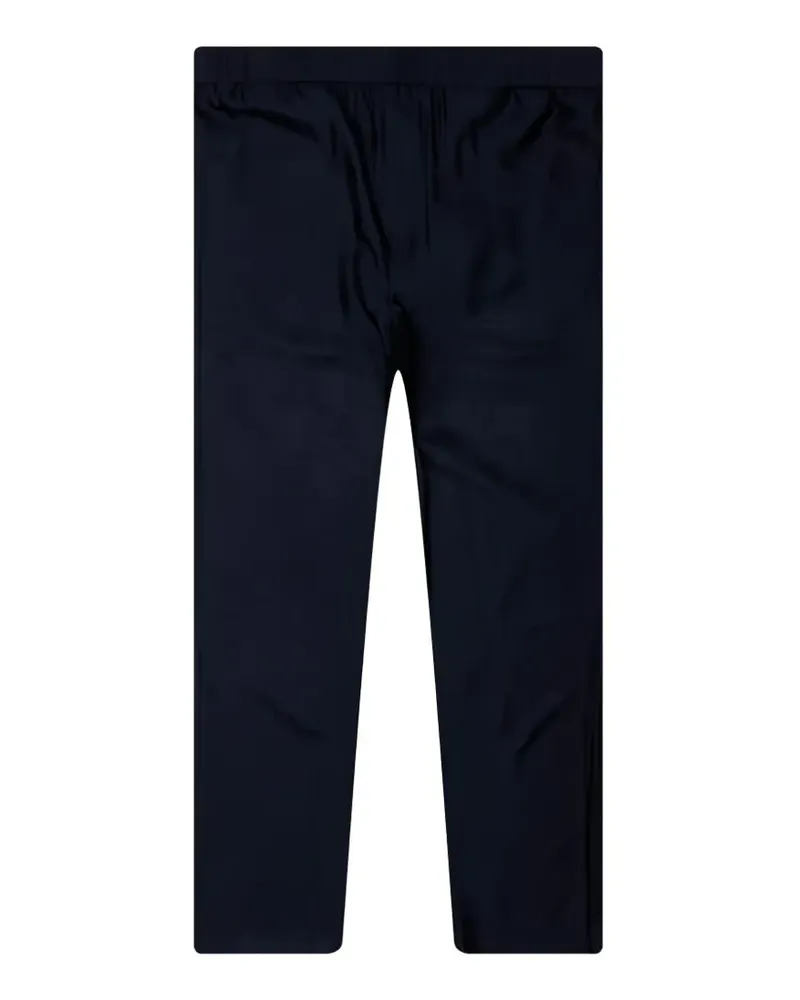 Givenchy Seidenhose aus Blumenjacquard - Blau Blau