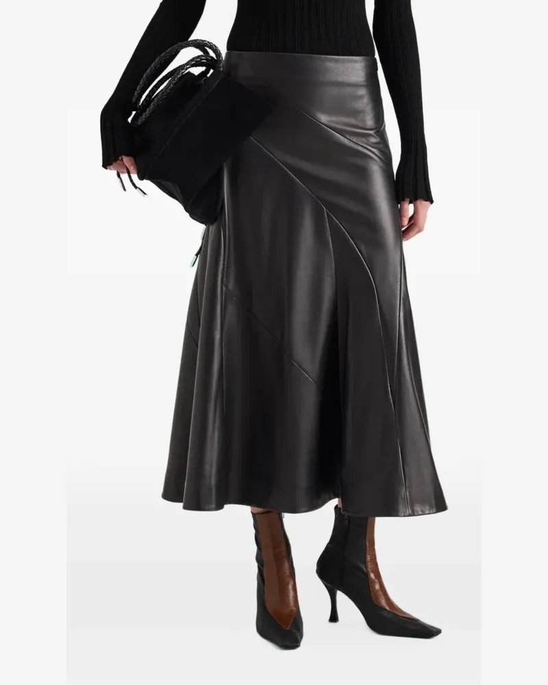 Proenza Schouler Kenza Rock aus Nappaleder - Schwarz Schwarz