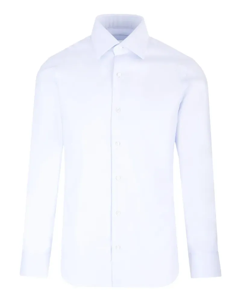 BARBA Klassisches Hemd - Blau Blau