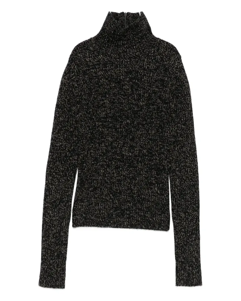 Max Mara Gerippter Pullover - Braun Braun