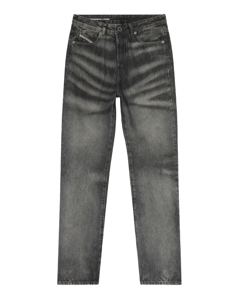 Diesel belt-loops jeans - Schwarz Schwarz