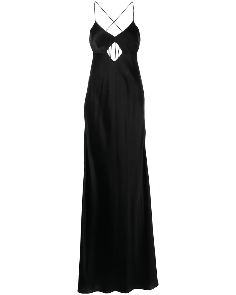 mason by michelle mason Abendkleid mit Cut-Out - Schwarz Schwarz