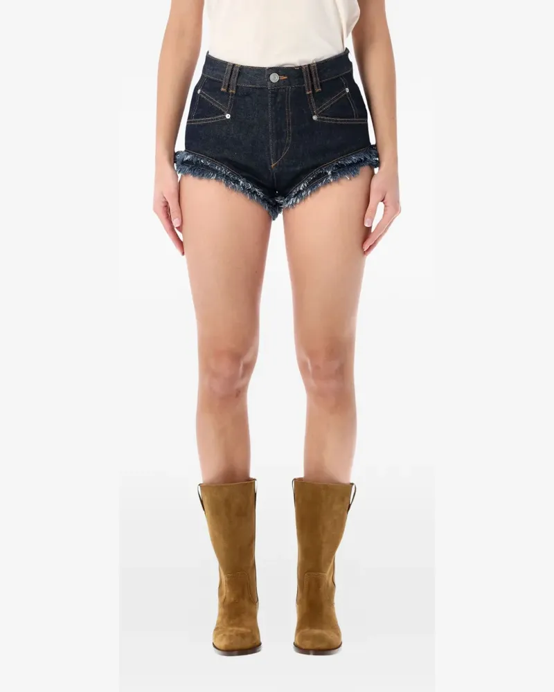 Isabel Marant Eneidala Shorts aus Denim - Blau Blau