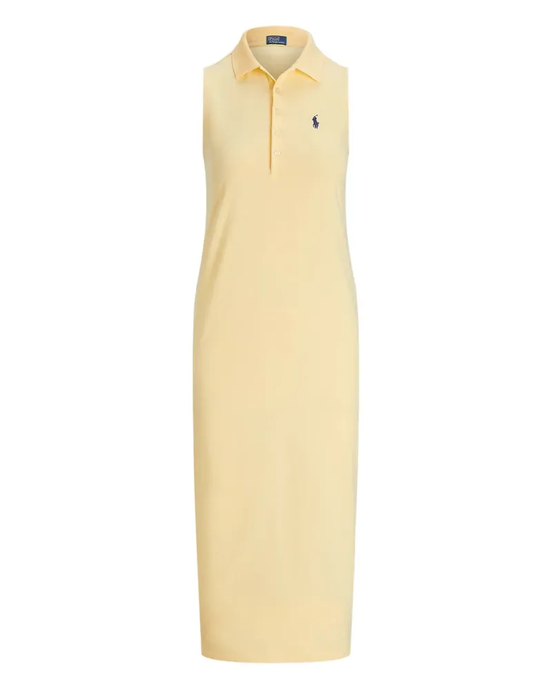 Ralph Lauren Poloshirtkleid aus Baumwolle - Gelb Gelb