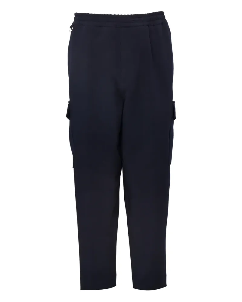 Low Brand elasticated-waist cargo pants - Blau Blau