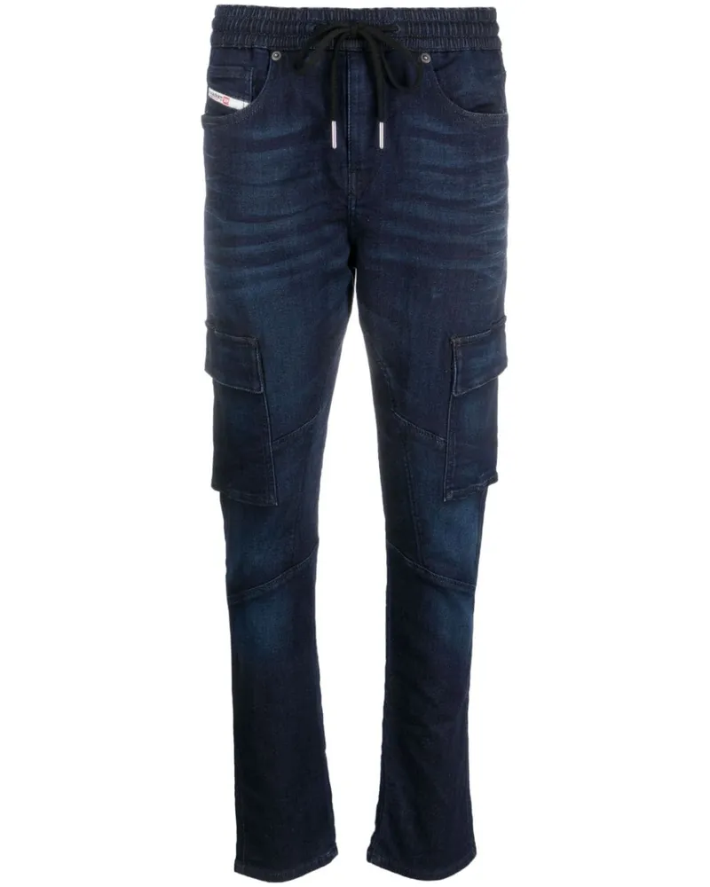 Diesel D-Ursy Track Tapered-Jeans - Blau Blau