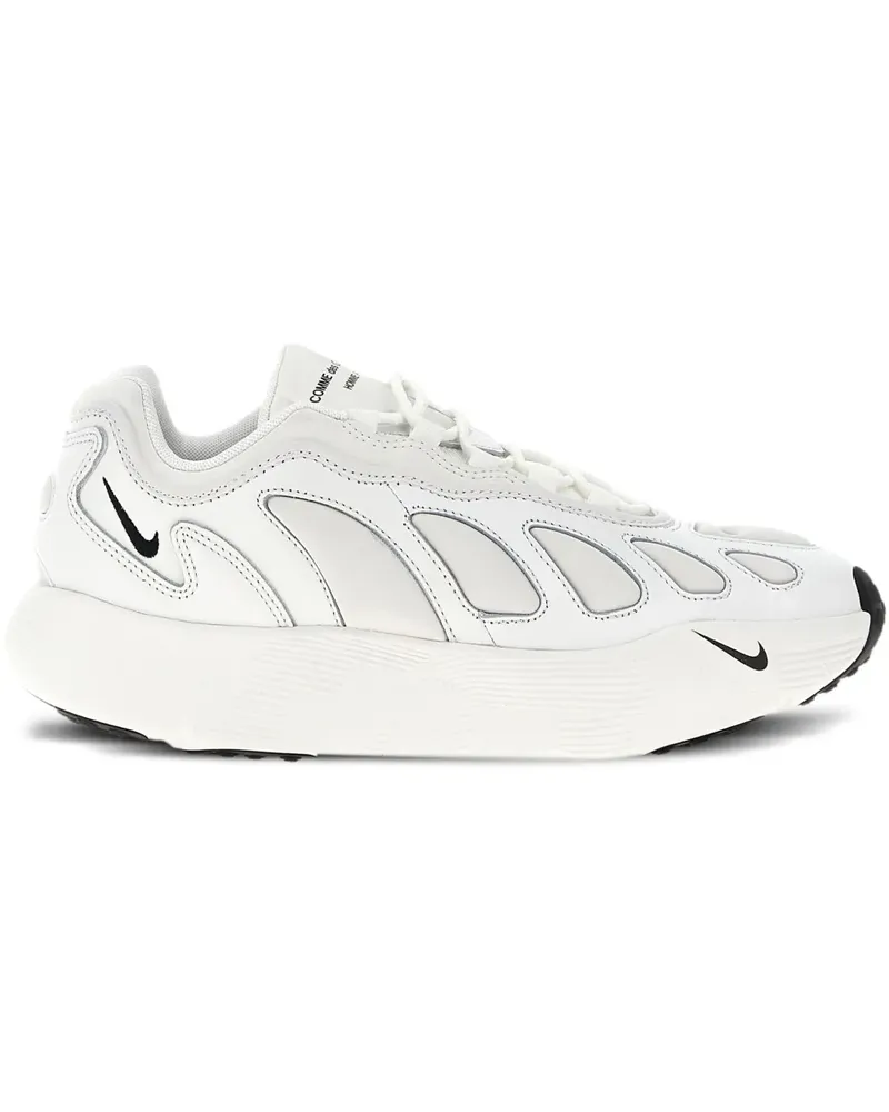 Comme des Garçons x Nike Sneakers mit wattiertem Detail - Weiß Weiß