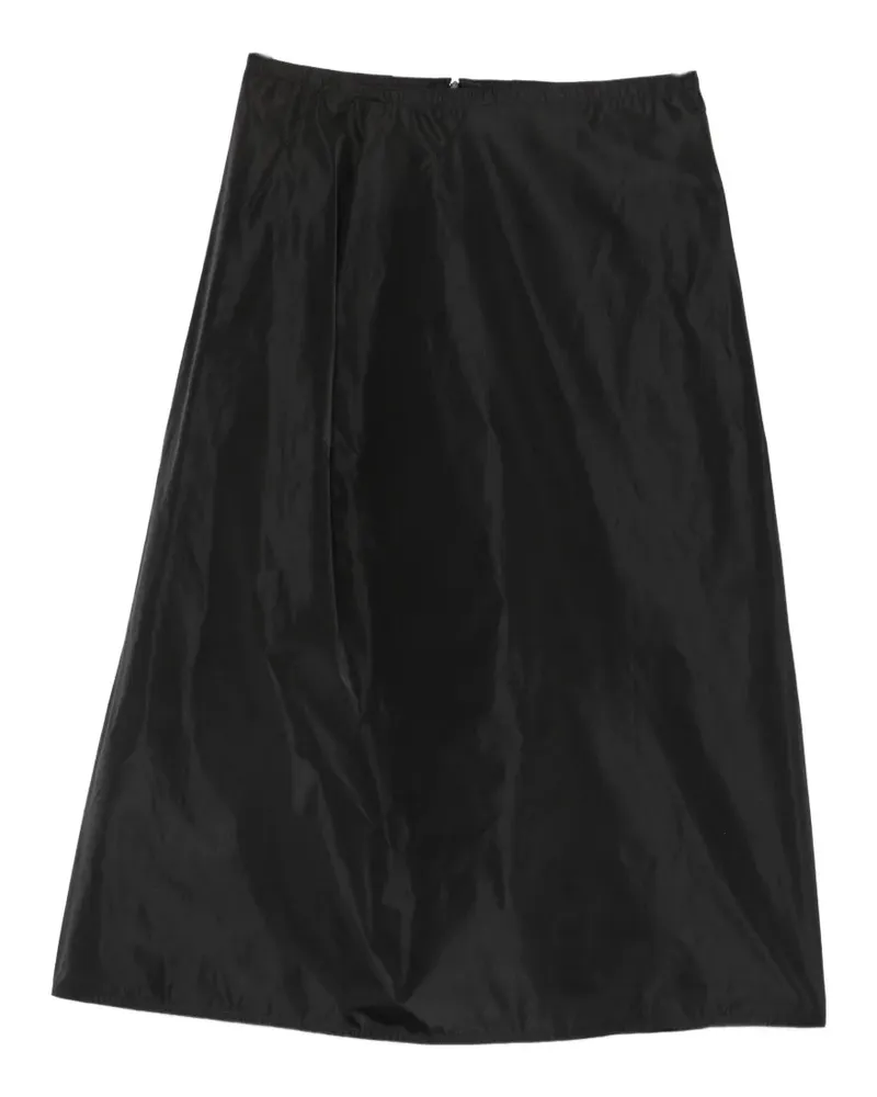 Sofie D'Hoore pleated A-line midi skirt - Schwarz Schwarz