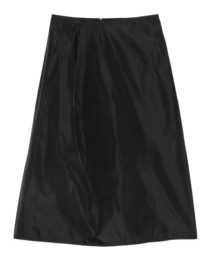 Sofie D'Hoore pleated A-line midi skirt - Schwarz Schwarz