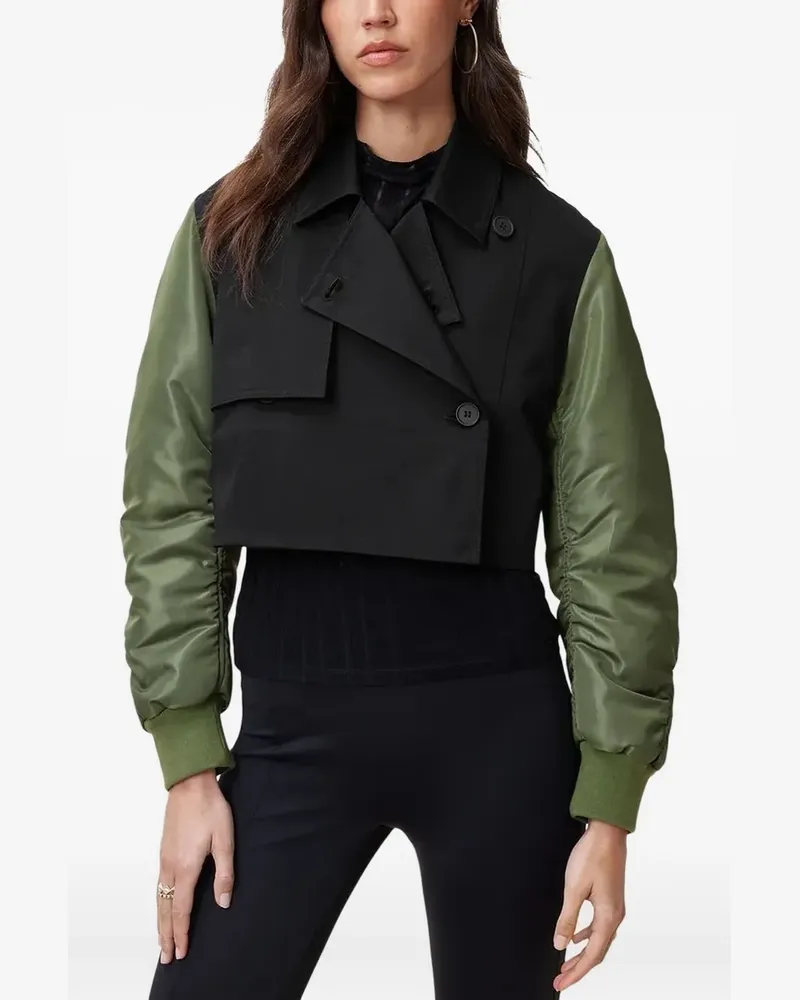 AllSaints Penni Trenchcoat - Schwarz Schwarz