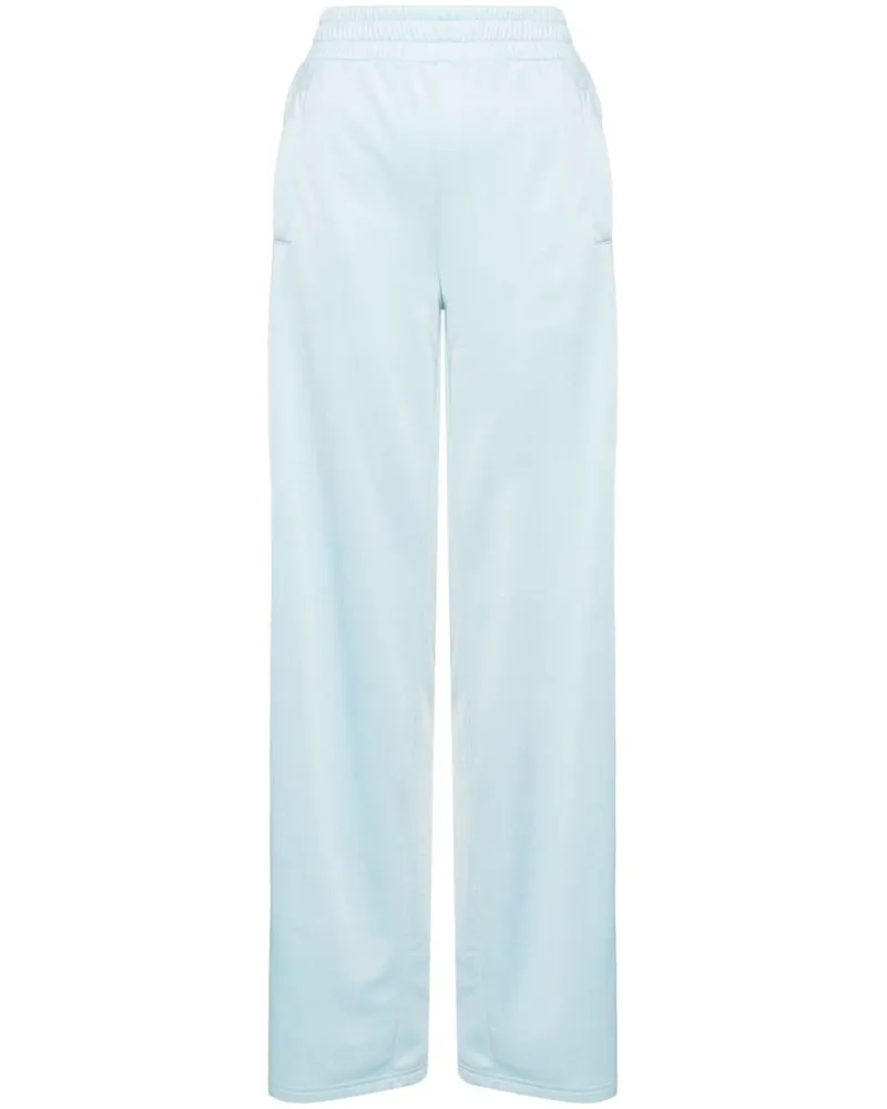 Moschino Jogginghose mit Streifendetail Blau