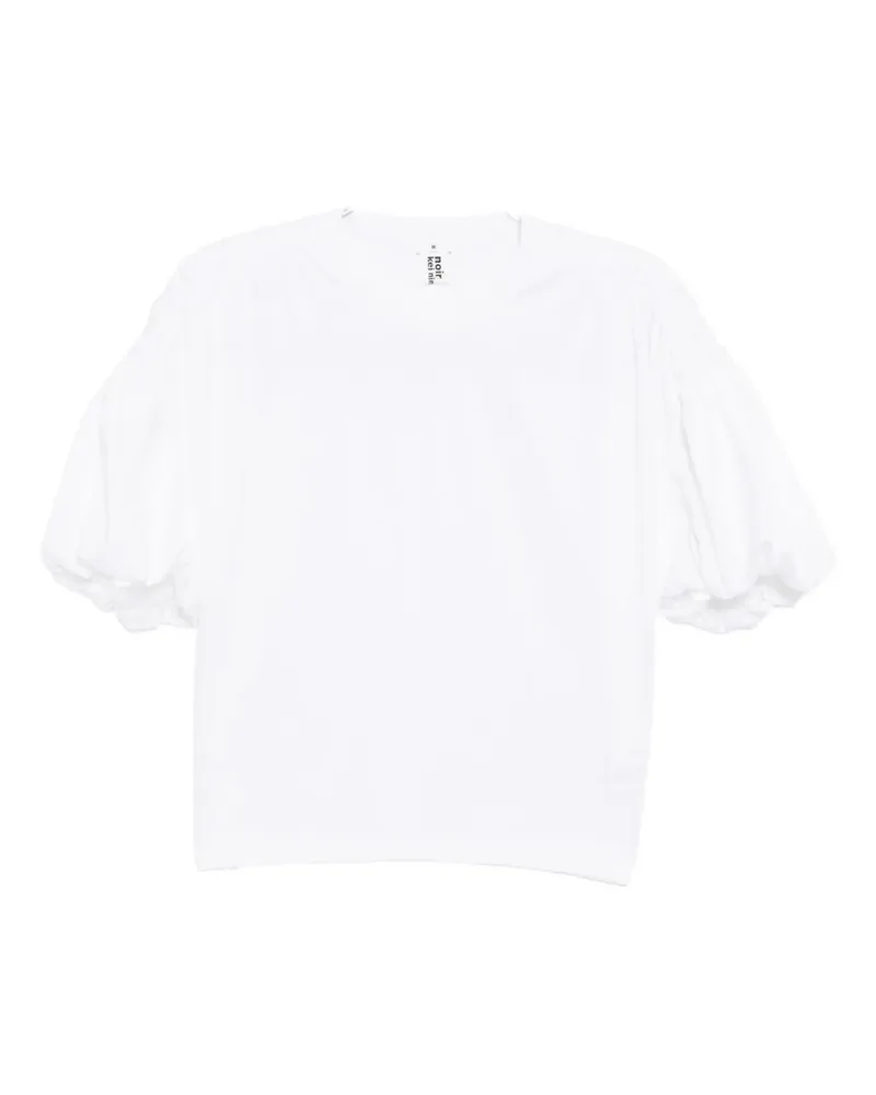 Noir Kei Ninomiya cotton T-shirt - Weiß Weiß