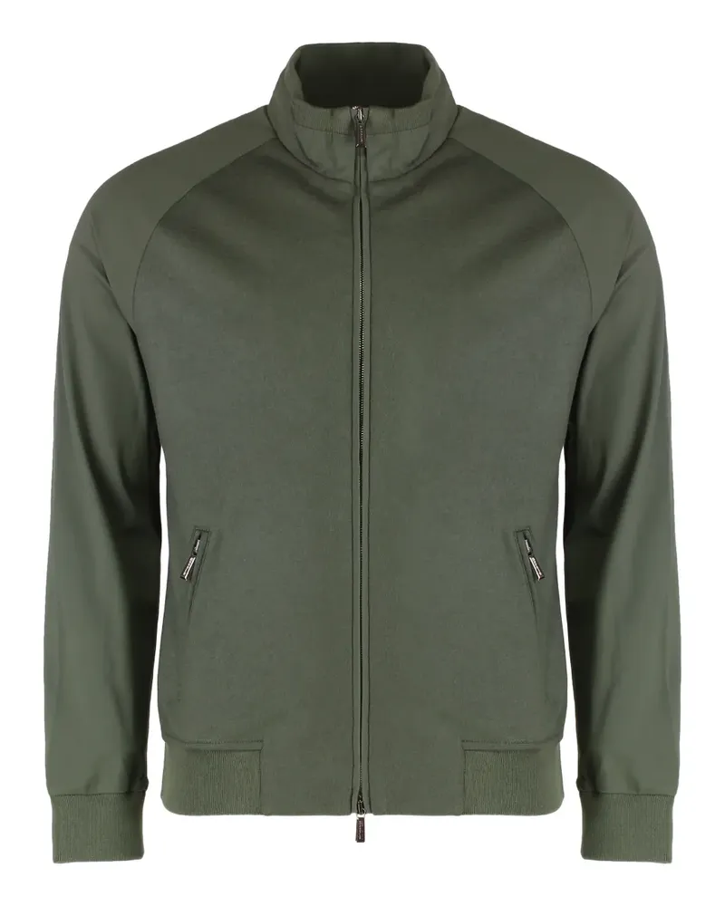 MOORER zip sweater - Grün Grün