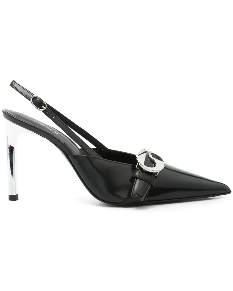 COPERNI Slingback-Pumps mit Absatz 95mm - Schwarz Schwarz
