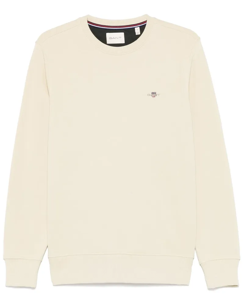 Gant Sweatshirt mit Shield-Motiv - Nude Nude