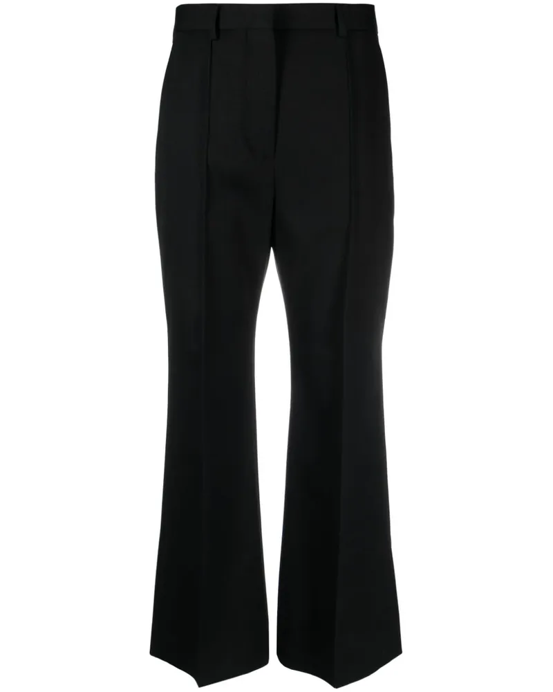 Lanvin Cropped-Hose - Schwarz Schwarz