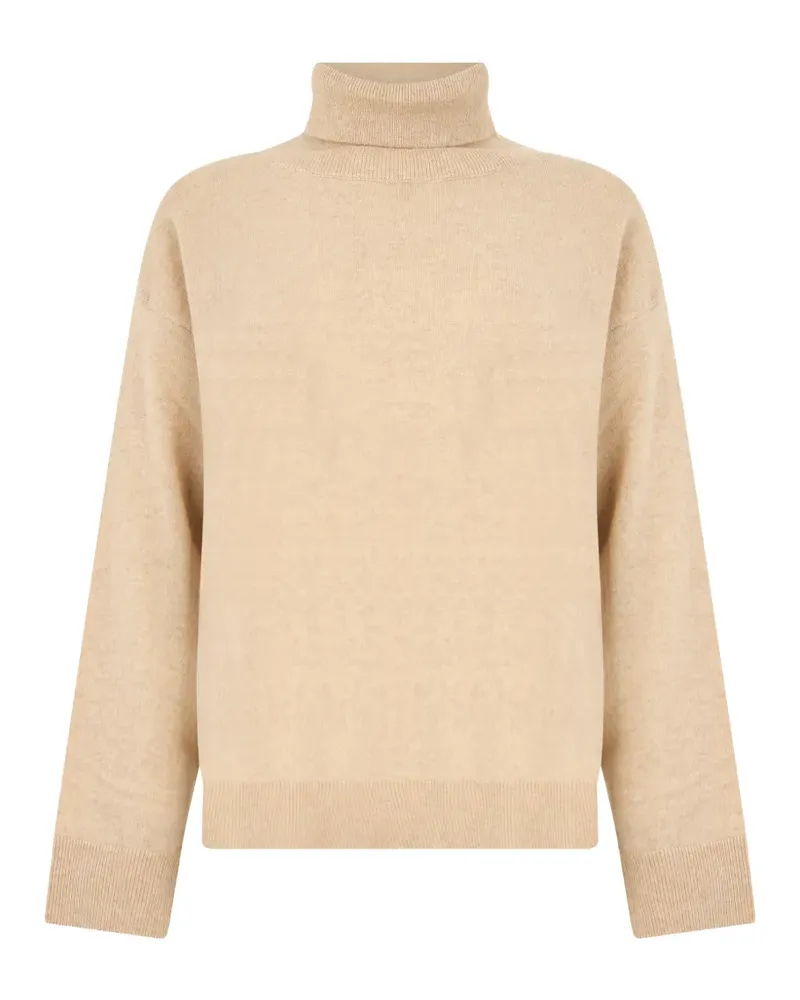 MOORER roll-neck sweater - Nude Nude