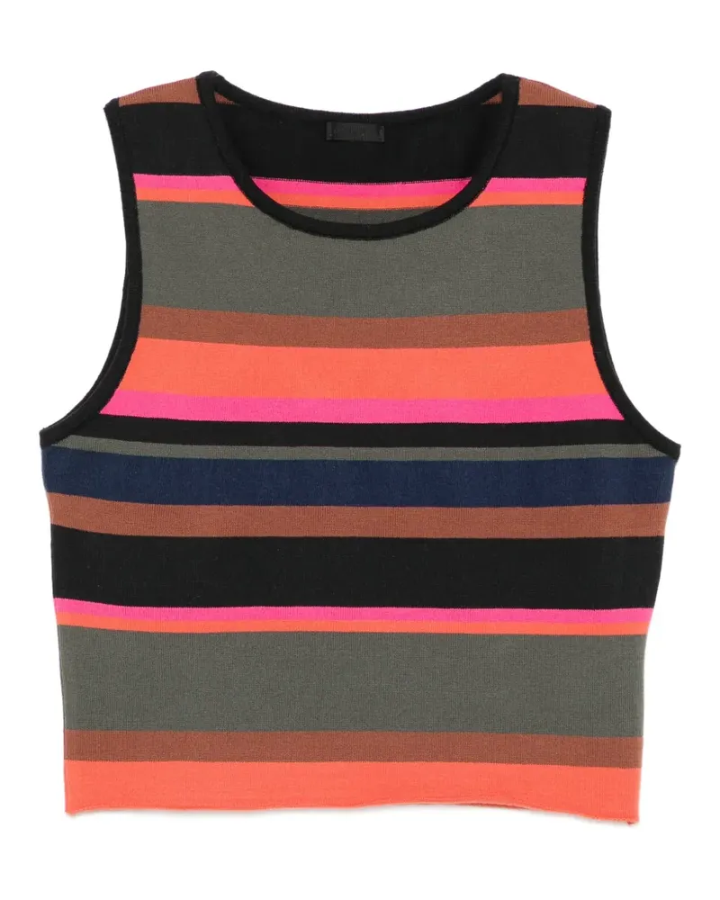 Osklen striped top - Schwarz Schwarz