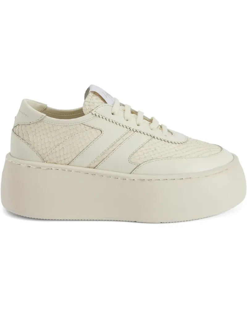 Giuseppe Zanotti GZ League Maxi Plateau-Sneakers - Nude Nude