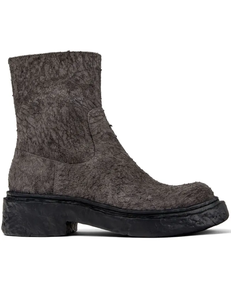 Camper Vámonos Stiefeletten mit strukturiertem Finish - Grau Grau