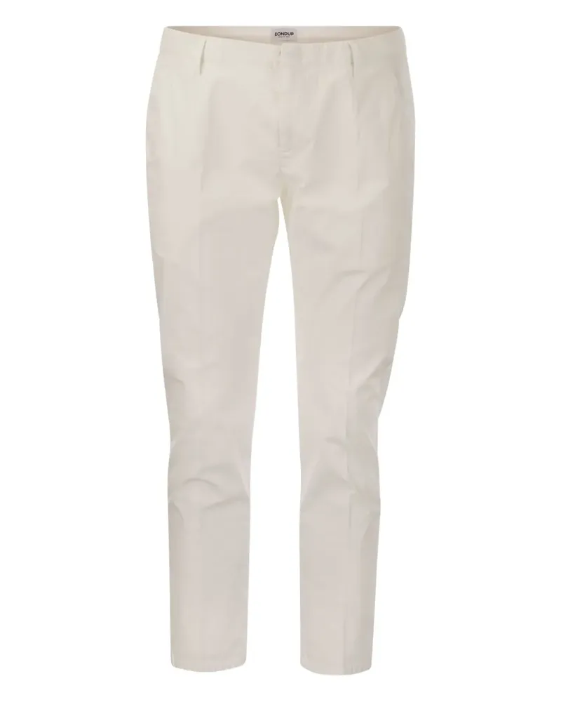 Dondup Alfredo Hose mit eingefassten Taschen - Weiß Weiß
