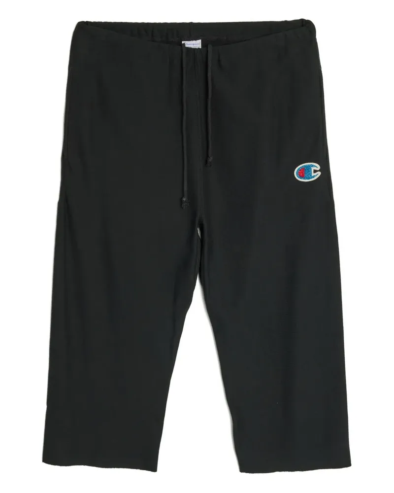 Undercover x Champion Cropped-Jogginghose - Schwarz Schwarz