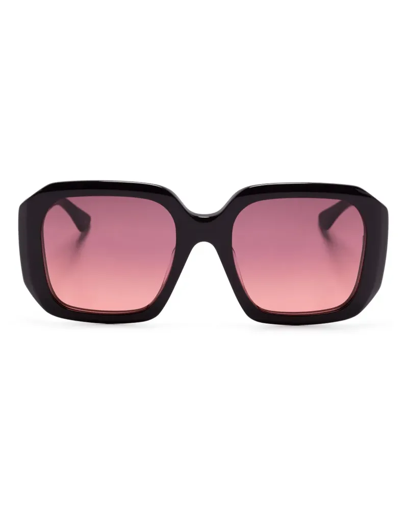 Chloé Sonnenbrille mit Oversized-Gestell - Rot Rot