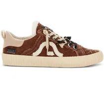 Wavy Olona Canvas-Sneakers - Braun