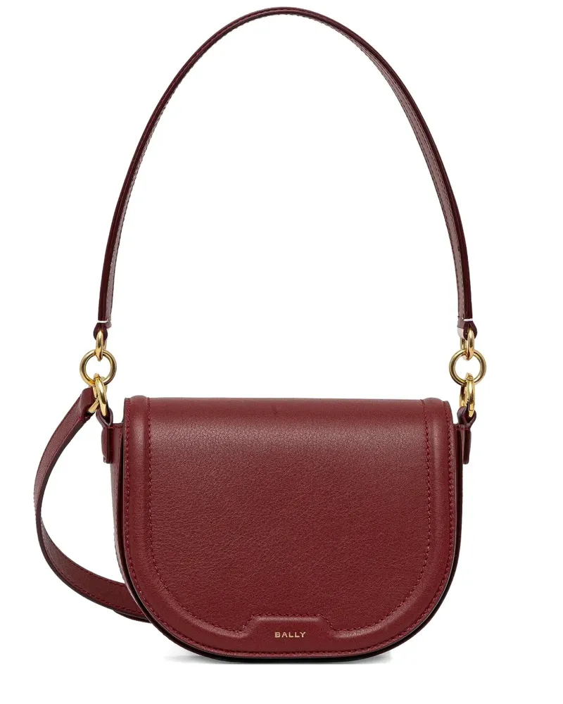 Bally Code Flap Umhängetasche - Rot Rot