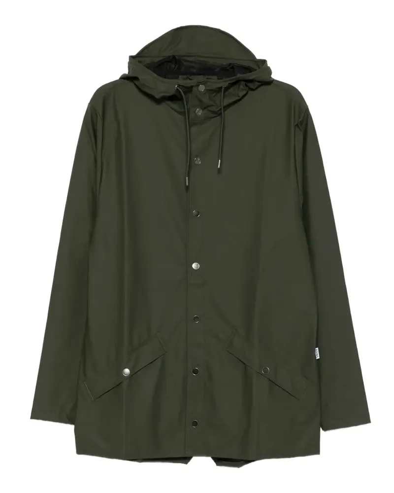 RAINS hooded waterproof jacket - Grün Grün