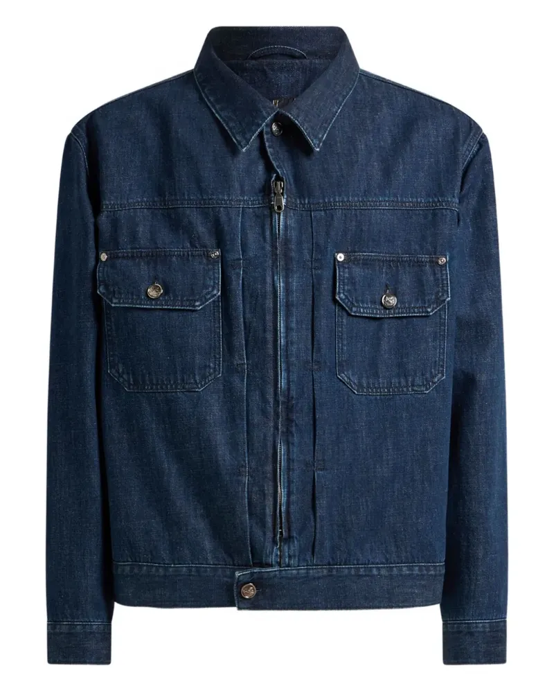 Etro Jacke aus Baumwolle - Blau Blau