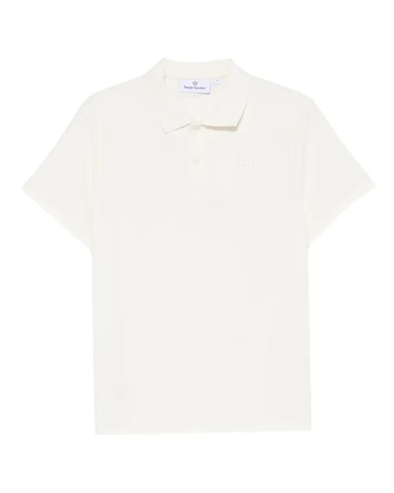 Sergio Tacchini Poloshirt mit Logo-Stickerei - Nude Nude