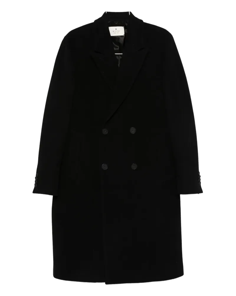 Manuel Ritz double-breasted coat - Schwarz Schwarz