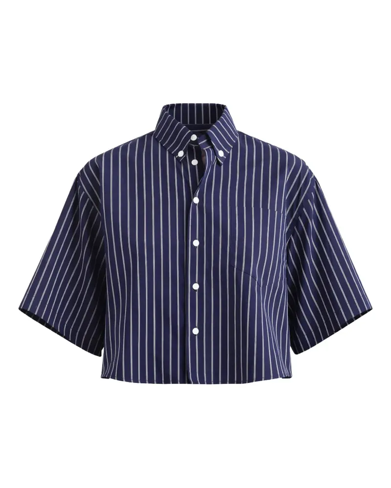 Derek Lam Ember striped shirt - Blau Blau