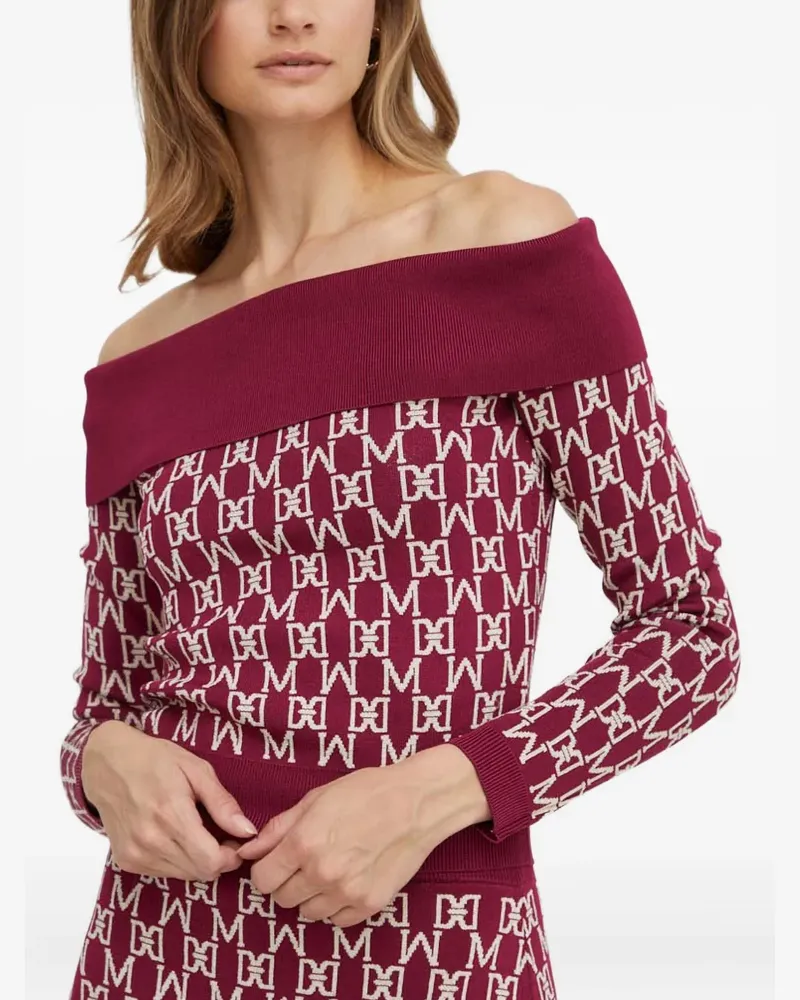 MARCIANO Los Angeles Schulterfreier Pullover - Rot Rot