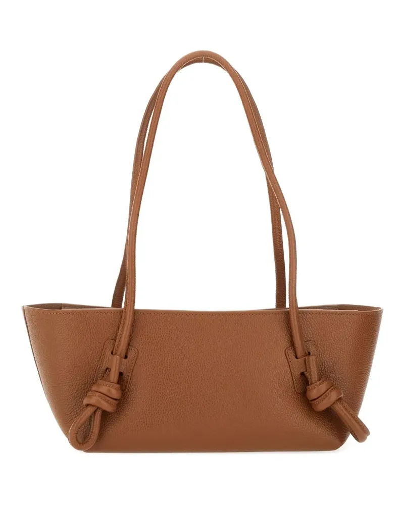 HEREU knotted leather shoulder bag - Braun Braun