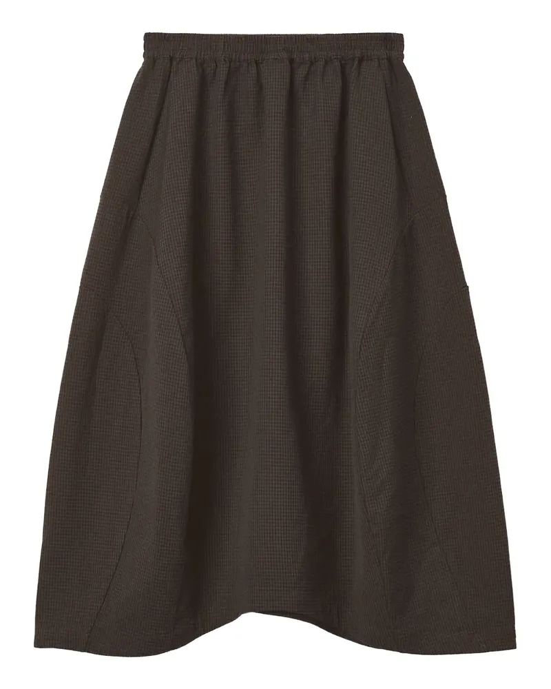 Tout a Coup elasticated-waistband skirt - Braun Braun