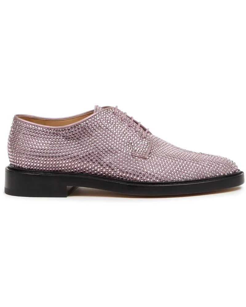 Maison Margiela Tabi Budapester mit Strassverzierung - Violett Violett
