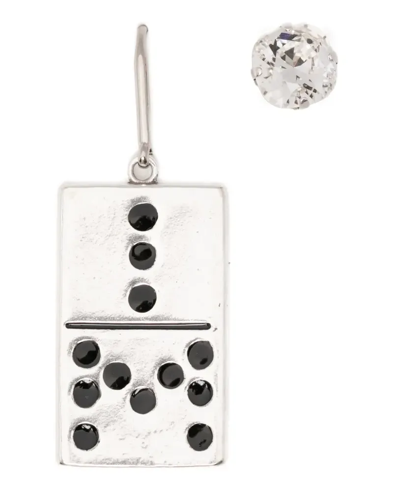Isabel Marant domino embellished earrings - Silber Silber