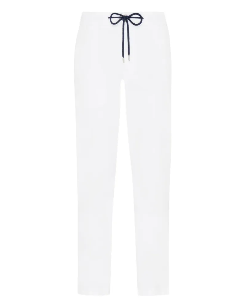 Vilebrequin Jogginghose mit Logo-Patch - Weiß Weiß
