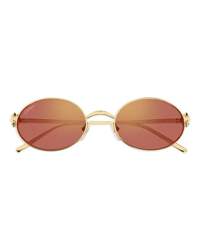 Cartier Ovale Sonnenbrille - Gold Gold
