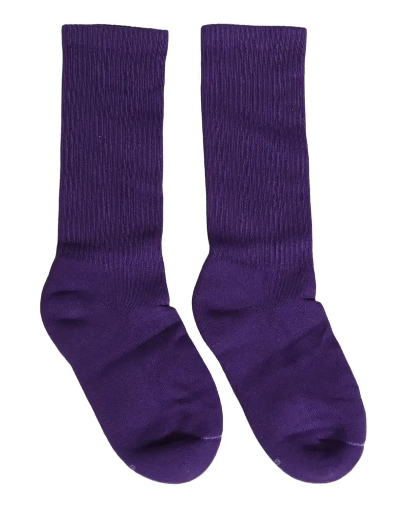 Dolce & Gabbana ribbed cotton socks - Violett Violett
