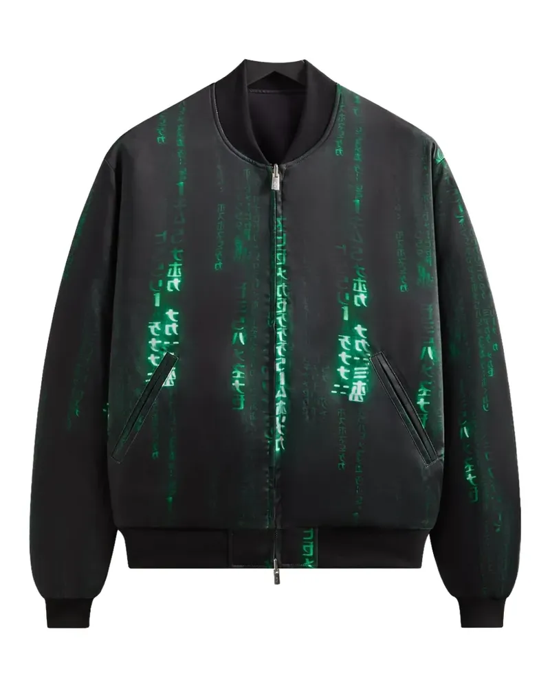 KITH x The Matrix Vance jacket - Schwarz Schwarz