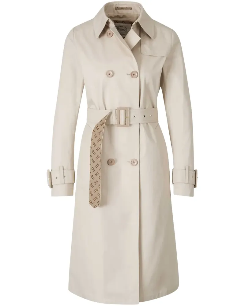 Herno Trenchcoat aus Baumwolle - Nude Nude
